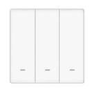 Interruptor Smart 3V com 3 Teclas BLE+SIG Mesh Myhouse X - Branco