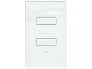 Interruptor Smart AGL Com Wifi, Touch Screen 2 Tecla, Preto - 1106113