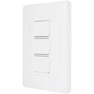 Interruptor Smart AGL, Wi-Fi, Bivolt, 3 Teclas, Branco - 1106063