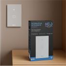 Interruptor Smart Inteligente Wi-fi Alexa google 1 Botão 4x2 Bivolt Branco Cod: 291990356 Neo Avant