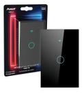 Interruptor Smart Inteligente WiFi 1 Botão Preto 300W BIVOLT