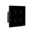 Interruptor Smart Wi-fi Touch 4 Teclas Preto Ews 1004 Interruptor Smart Wi-fi Touch 4 Teclas Preto Ews 1004