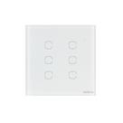 Interruptor Smart Wi-Fi Touch 6 Teclas Branco EWS 1006
