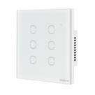 Interruptor smart wi-fi touch 6 teclas branco ews 1006
