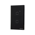 Interruptor SMART Zigbee Touch 2 Preto EZS 1002 4850048