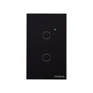 Interruptor Smart Zigbee Touch 2 Preto Ezs 1002 4850048