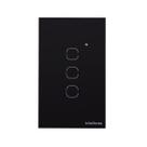 Interruptor smart zigbee touch 3 preto ezs 1003 4850049