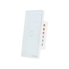 Interruptor Smart Zigbee Touch EZS 1001 4850047 1 Tecla com Função Repetidor de Sinal Branco Interruptor Smart Zigbee Touch EZS 1001 4850047 1 Tecla com Função Repetidor de Sinal Branco