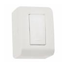 Interruptor Sobrepor Lizflex Tramontina 1tecla Simples 10a Bca Interruptor Sobrepor Lizflex Tramontina 1tecla Simples 10a Bca