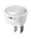 Interruptor Tecla MarGirius 16123 Unipolar 15A Branco