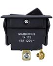Interruptor Tecla Margirius Unipolar Liga/Desliga 15A