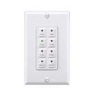 Interruptor temporizador de parede digital BN-LINK 5-15-30-60min 2-4h branco Interruptor temporizador de parede digital BN-LINK 5-15-30-60min 2-4h branco