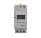 Interruptor Temporizador Digital Trilho DIN LETM4004 Exatron Interruptor Temporizador Digital Trilho DIN LETM4004 Exatron