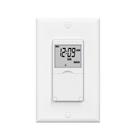 Interruptor temporizador embutido na parede BN-LINK 7 dias programável branco