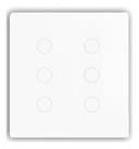 Interruptor Touch 6 Botões 4x4 Zigbee Branco Melery
