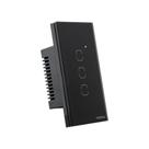 Interruptor Touch Inteligente com 2 Tecla EZS 1003 Preto Intelbras Interruptor Touch Inteligente com 2 Tecla EZS 1003 Preto Intelbras