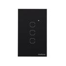 Interruptor Touch Inteligente Zigbee 3 Teclas EZS 1003 Preto Intelbras