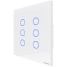 Interruptor Touch Smart 4x4 Tramontina Branco 6 Canais