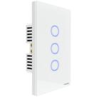 Interruptor Touch Smart Tramontina Branco com 3 Canais Interruptor Touch Smart Tramontina Branco com 3 Canais