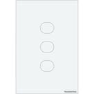 Interruptor Touch Smart Tramontina Branco Com 3 Canais