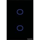 Interruptor Touch Smart Tramontina Preto 2 Canais Tramontina