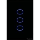Interruptor Touch Smart Tramontina Preto 3 Canais Tramontina