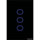 Interruptor Touch Smart Tramontina Preto 3 Canais