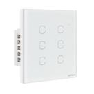 Interruptor Touch WI-FI 6 Teclas EIW 1006 Intelbras Branco Interruptor Touch WI-FI 6 Teclas EIW 1006 Intelbras Branco