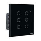 Interruptor Touch WI-FI 6 Teclas EIW 1006 Preto Intelbras
