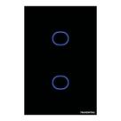 Interruptor Touch Wi-Fi Smart Preto com 2 Canais Tramontina