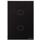 Interruptor Touch Wi-fi Smart Tramontina Preto Com 2 Canais