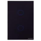 Interruptor Touch Wi-Fi Smart Tramontina Preto com 2 Canais