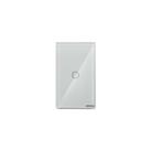 Interruptor Touch Wifi 4x2 1 Módulo Branco Smarteck