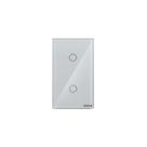 Interruptor Touch Wifi 4x2 2 Módulos Branco Smarteck