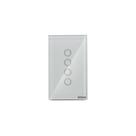 Interruptor Touch Wifi 4x2 4 Módulos Branco Smarteck
