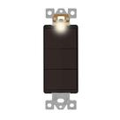 Interruptor triplo iluminado LIDER LCS3-1P-BR 15A 120-277V marrom Interruptor triplo iluminado LIDER LCS3-1P-BR 15A 120-277V marrom