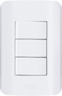Interruptor triplo simples 10A Canoa Romazi
