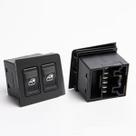 Interruptor Vidro Eletrico Uno 1984 Ate 2004 Elba 1985 Ate 1996 Premio 1985 Ate 1995 Fiorino 1987 Ate 2004 Duplo (Com 2 Interruptores Dos Vidros) L