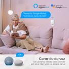 Interruptor Wifi Inteligente 2 Botão Touch 1Tomada Alexa/google
