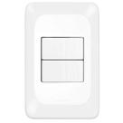 Interruptores 02 Teclas Paralelos Pial 4x2 Pop 10A/250v