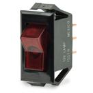 Interruptores basculantes BEP 1001705 iluminados SPST desligados/ligados 12V DC