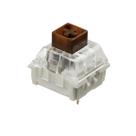 Interruptores de chave classificados como Kailh Box Brown, 65 unidades para teclados mecânicos