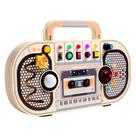 Interruptores de circuito de brinquedos educacionais de madeira Busy Board LED