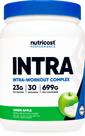 Intra Workout Powder Nutricost 30 porções de sabor de maçã verde Intra Workout Powder Nutricost 30 porções de sabor de maçã verde