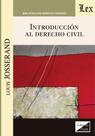 Introducción al derecho civil