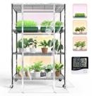 Invernadero de Interior Bstrip con Luz de Cultivo 35,4x13,8x59 cm