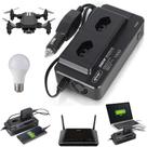 Inversor Automotivo 300w 12v pra 220v Notebook Celular Drone - KNUP