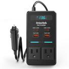 Inversor de energia para carro DrimMek 300W com duas portas AC e USB Inversor de energia para carro DrimMek 300W com duas portas AC e USB