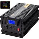 Inversor de potência VEVOR 2500W de onda senoidal modificada DC 12V para AC 120V