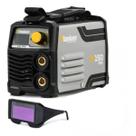 Inversor de solda ti150 pro kit 220v + oculos de solda automatico titaniun 07305